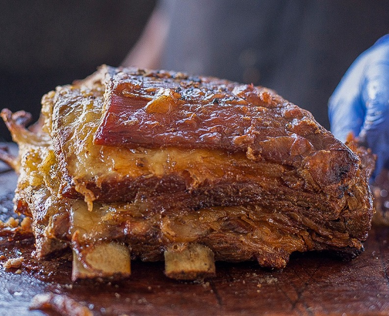 2 Marmitex Grande de Costela Assada